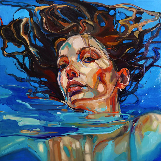 IN BETWEEN, 120x120cm, 2024