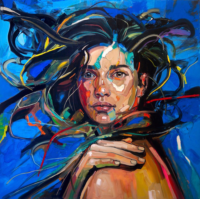 RHAPSODY I 120x120cm, 2023