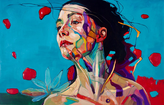 INSOMNIA series 70x110cm, 2023