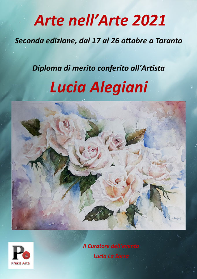 Arte nell'Arte 2021 Lucia Alegiani