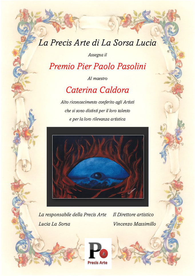 Caterina Caldora - Premio Pasolini