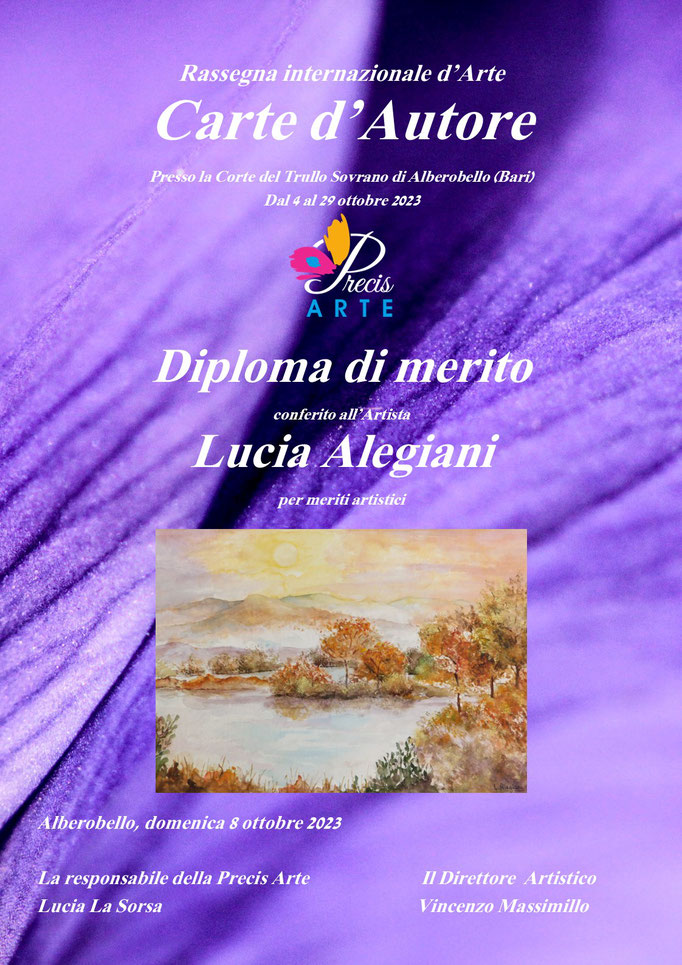 Lucia Alegiani Carte d'Autore