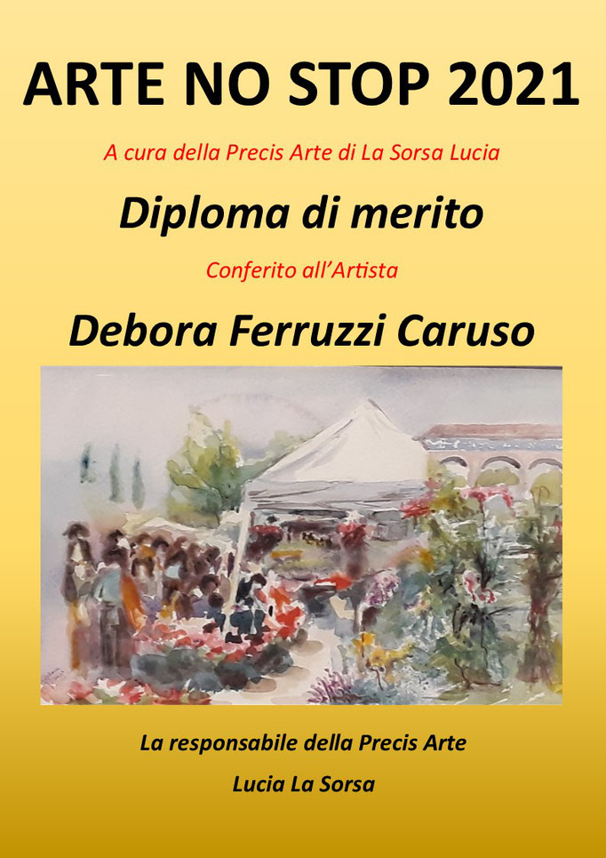Progetto ARTE NO STOP 2021 - Debora Ferruzzi Caruso