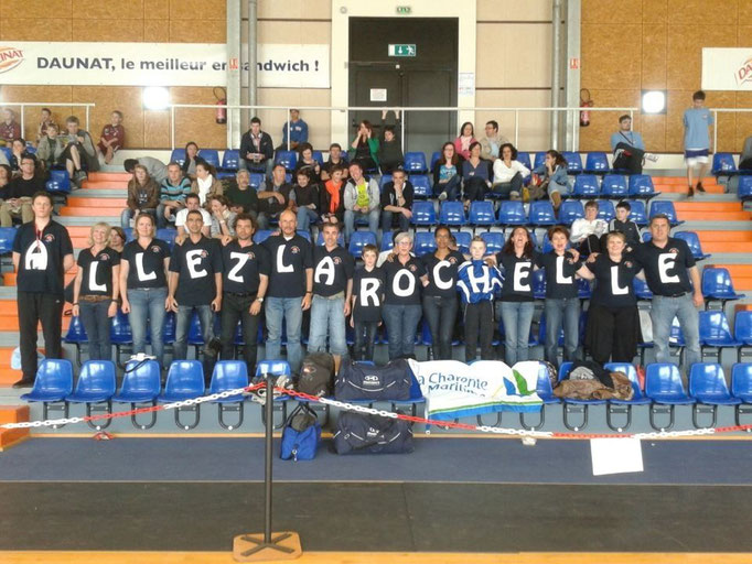 Des supporters de la Rochelle...organisés !