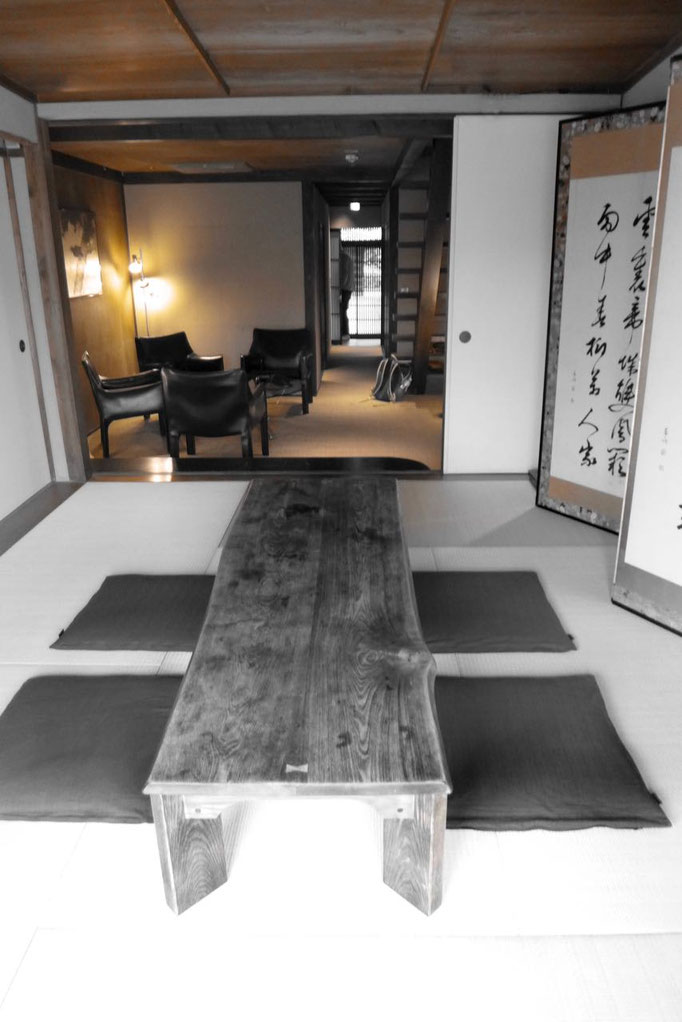 Kyoto traditional Iori Machiya house rental 