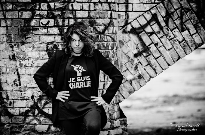 Giorgia Fiori: “Je Suis Charlie Hebdo” - Portrait ~ San Benedetto del Tronto