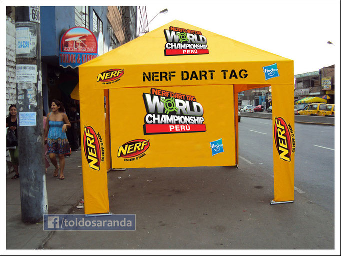 toldos pirámide 4m x 4m