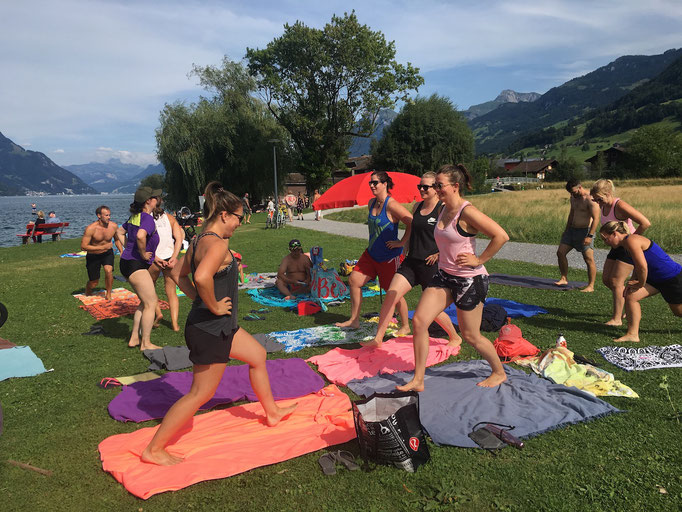 Turnschober Fitness Langenthal - Trainingsweekend Zentralschweiz 2019 - Workout