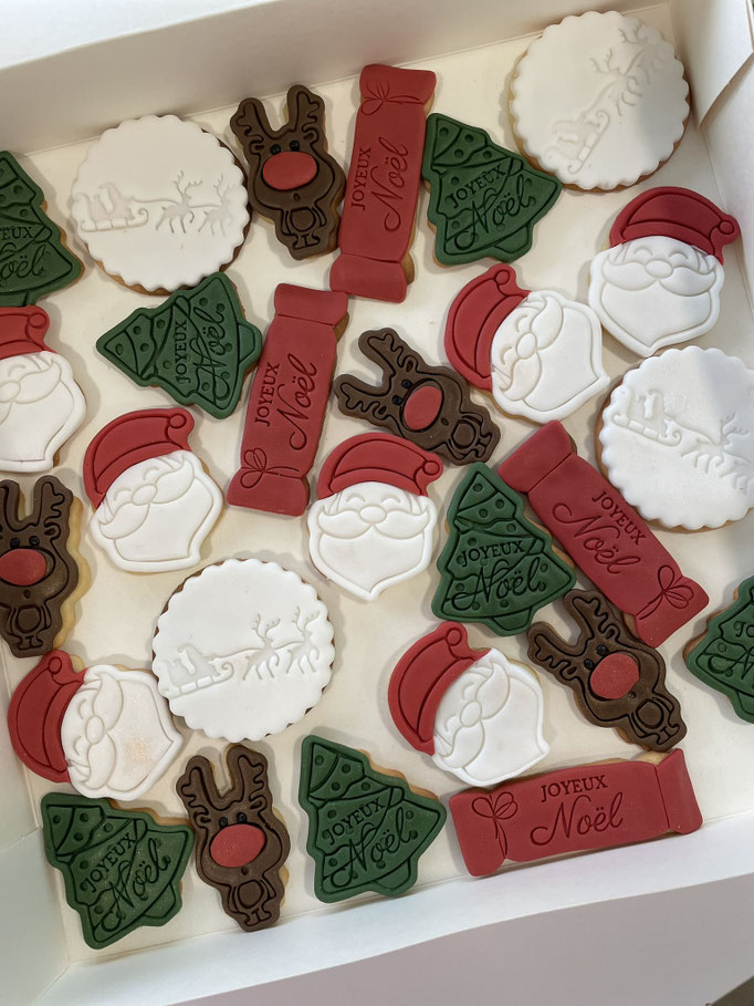 La boite de sablés de Noël