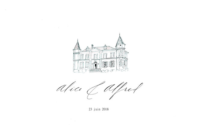 Prénom calligraphié Carole Paillé Studio