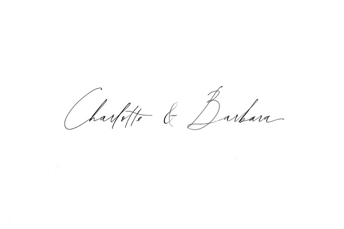 Prénom calligraphié Carole Paillé Studio