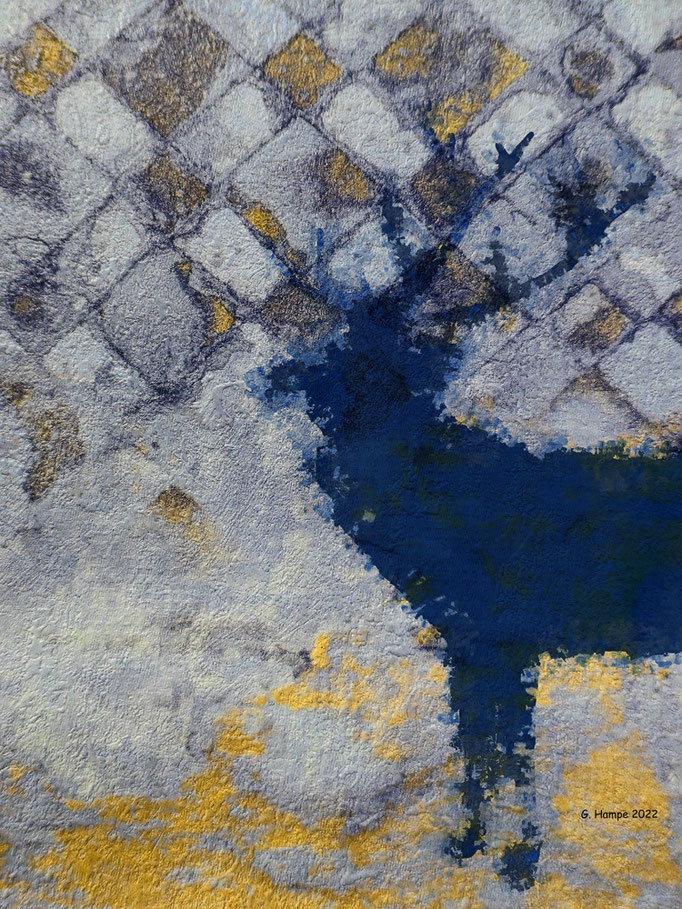 The blue deer