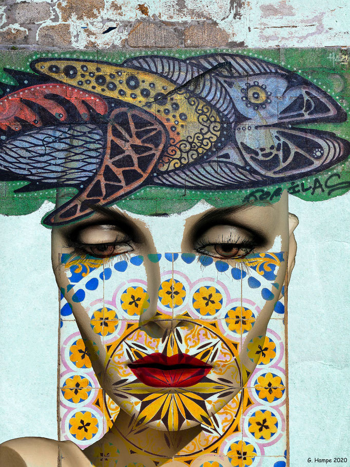 The face, the fish and the azulejos
