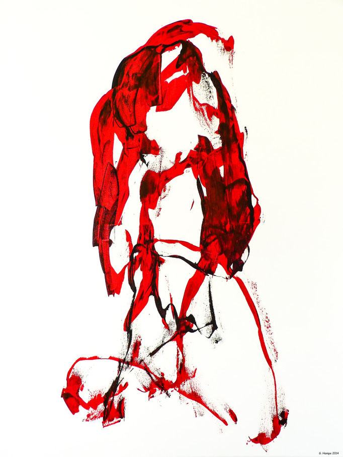 The mystic red  woman
