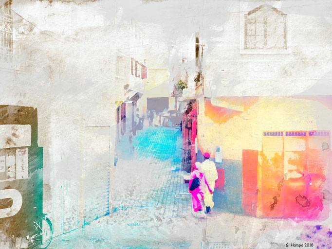 Walking through Morocco