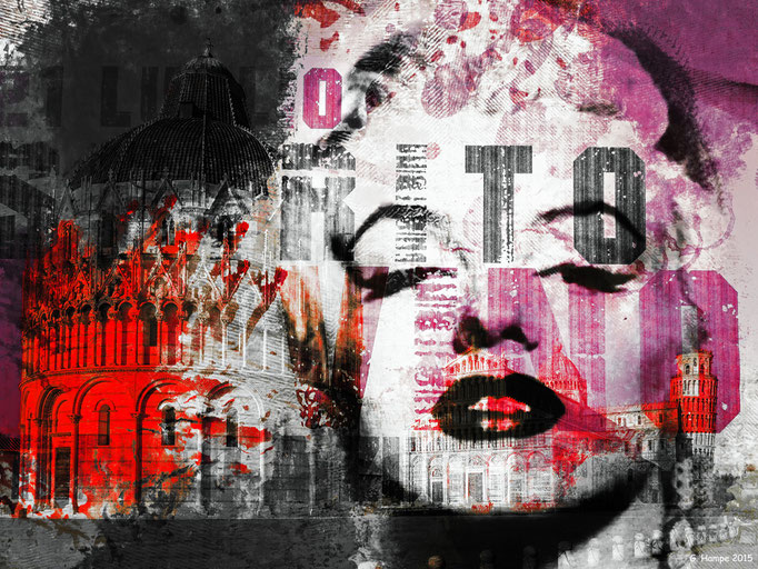 Marilyn goes to Pisa