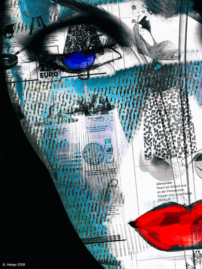 The deep blue eye