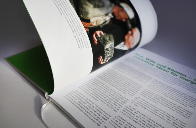 Hochwertige Lesetypografie im Buch: "Von der Kohlestadt zur Klimastadt. Bottrop. Unsere Stadt"