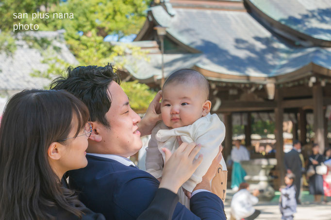 お宮参り 宇美八幡宮