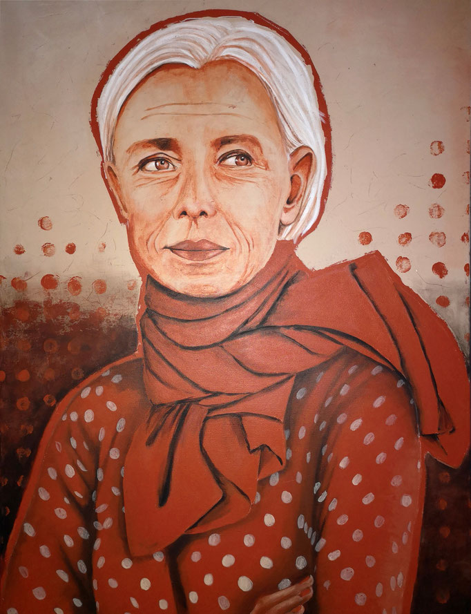 "Maria" | 2022 | Acryl auf Leinwand | 60x80 cm