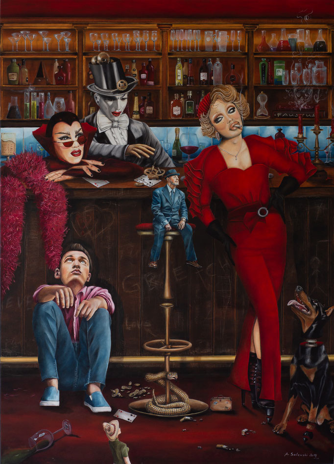 FEIERABEND | 2019 | Öl auf Leinwand | 140x100 cm