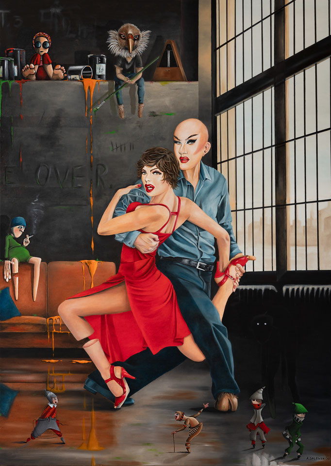 FINAL DANCE | 2020 | Öl auf Leinwand | 140x100 cm