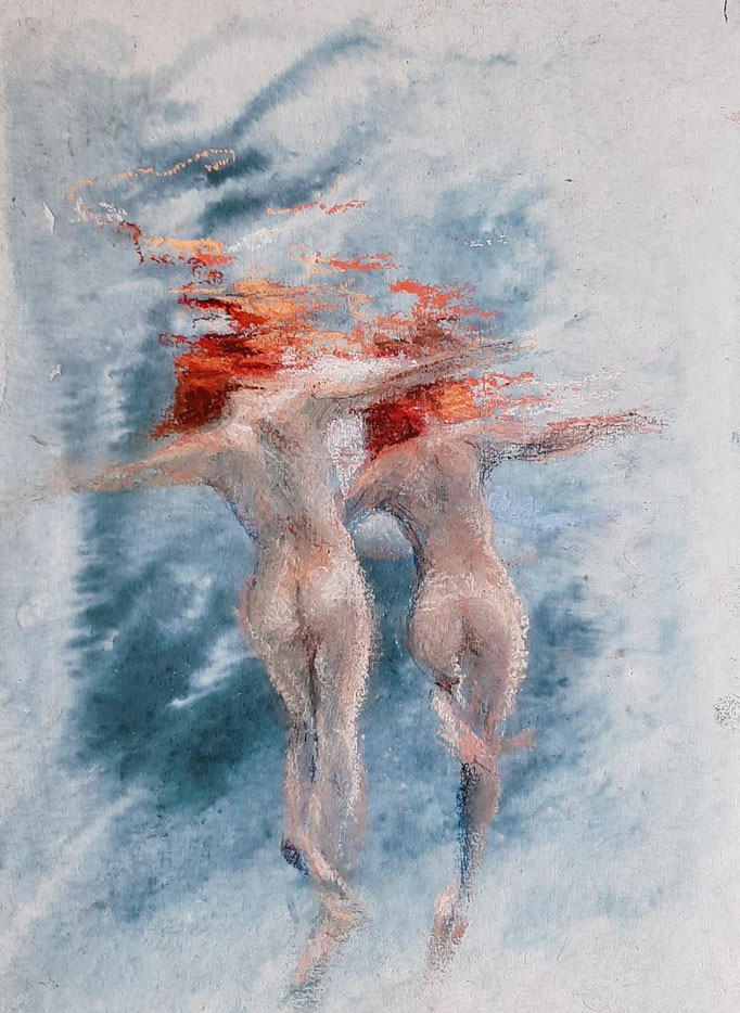 Natation synchronisée 20x30