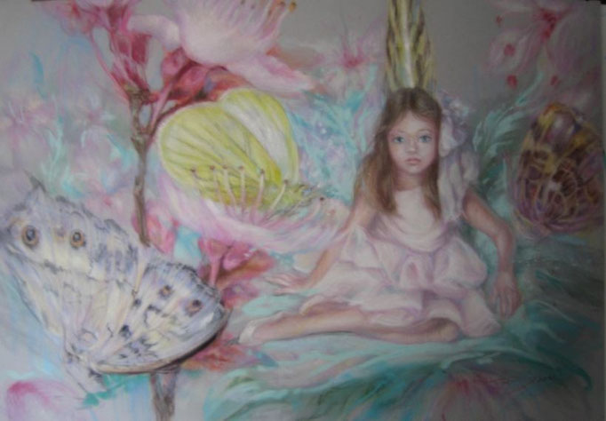 Rêve de papillons 82x62