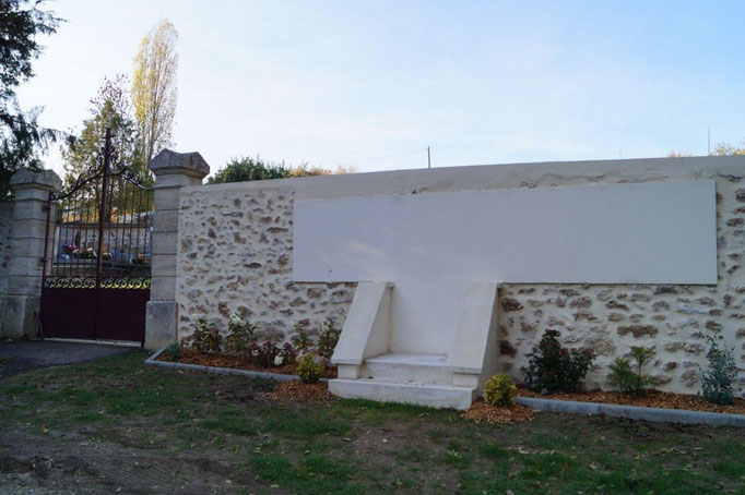 Le futur monument aux morts sera situé au cimetière communal...