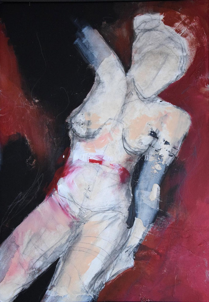11 Mixed Media auf Karton 70 x 50 cm