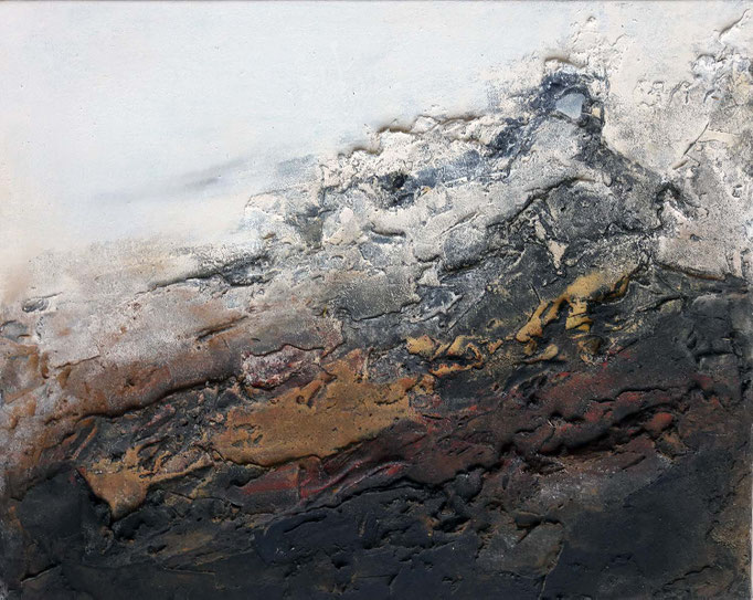 41 Mixed Media auf Leinwand 40 x 50 cm