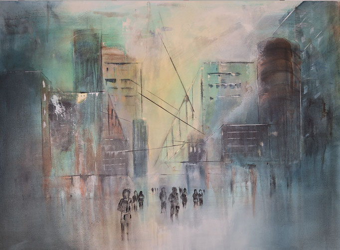 151 Acryl auf Leinwand 80 x 110 cm