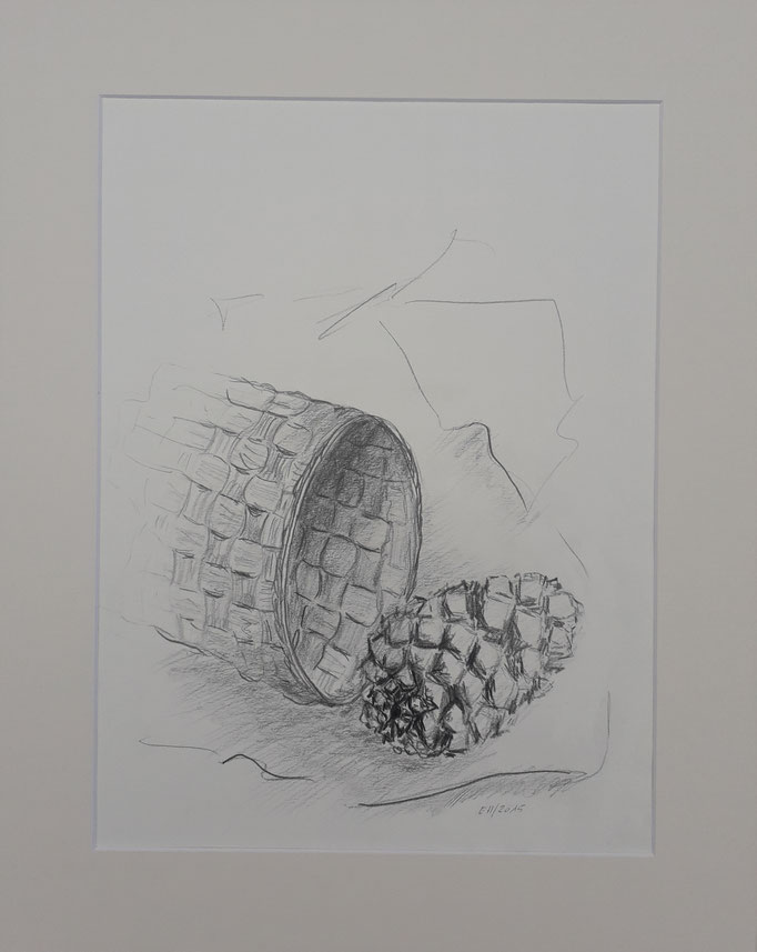 34 Graphit auf Papier 50 x 40 cm