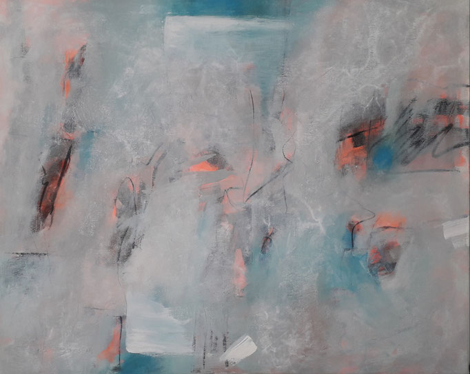 103 "Fantasy" Acryl auf Leinwand 80 x 100 cm