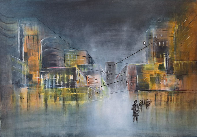 155 Acryl auf Leinwand 70 x 100 cm