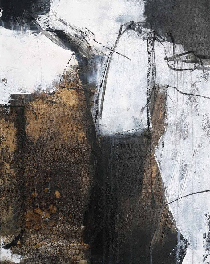 43 Mixed Media auf Leinwand 50 x 40 cm