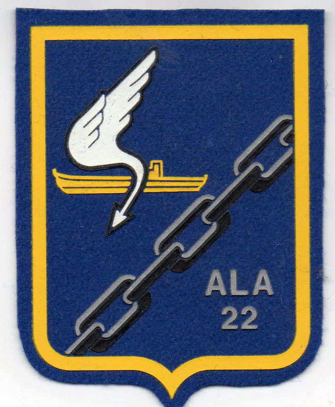 Parche de brazo del Ala 22 Escuadrón Anti-submarinos