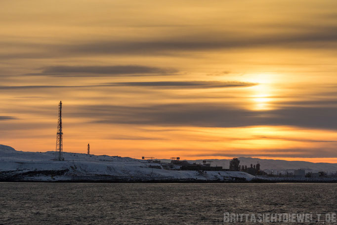 Erdgasverflüssigungsanlage Hammerfest in Sicht