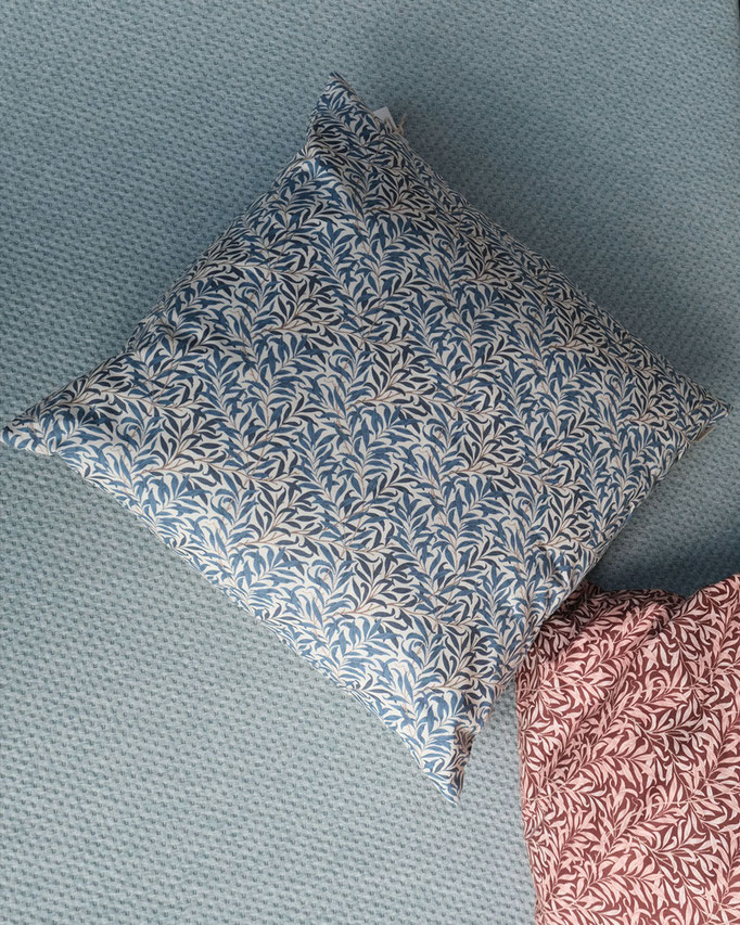 coussin imprimié fleurs