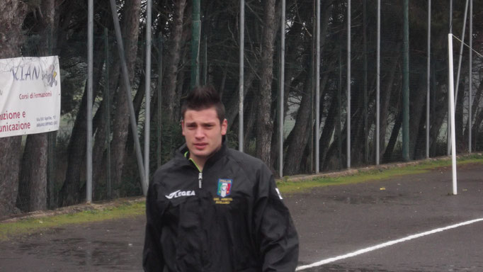 l'arbitro Gianmarco Marra (sezione di Avellino)