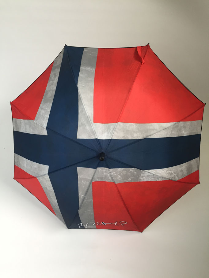 55863 vlag Norway lang Y not (zie ook merkparaplu's Y-Not ?)