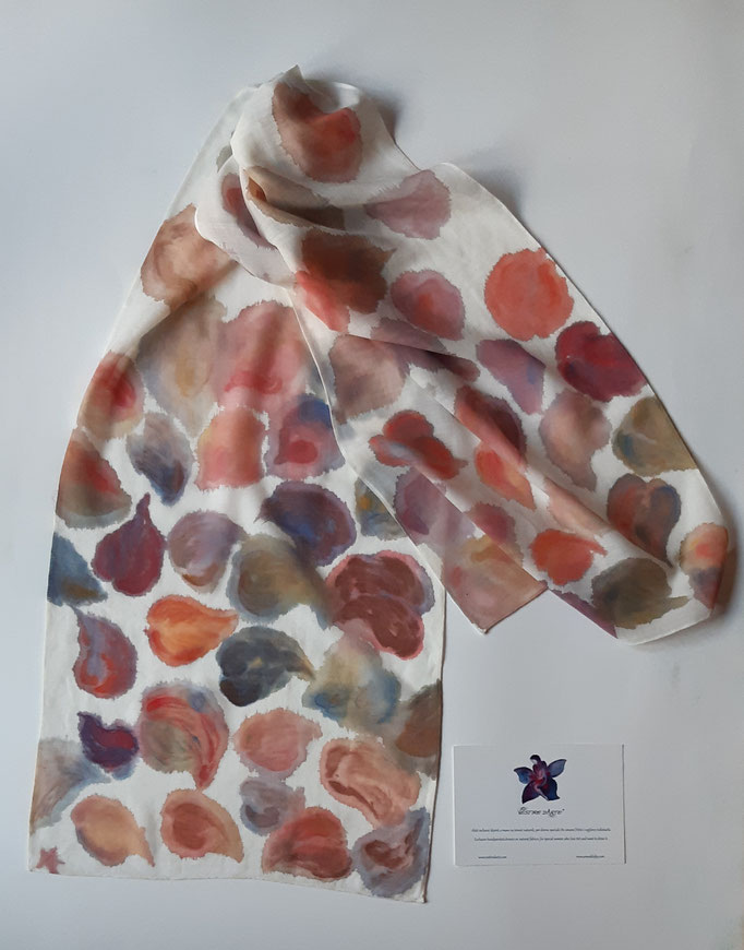 Sciarpa pura lana sottile cm 35x145 - 110€