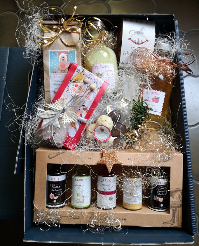 Geschenkbox für den Versand.