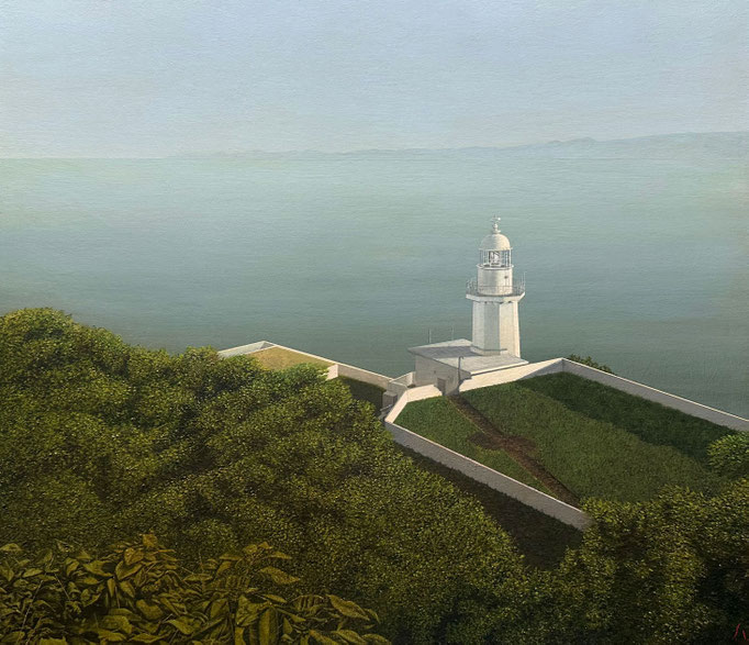 斜陽 | 2026 | F10 | Oil on panel