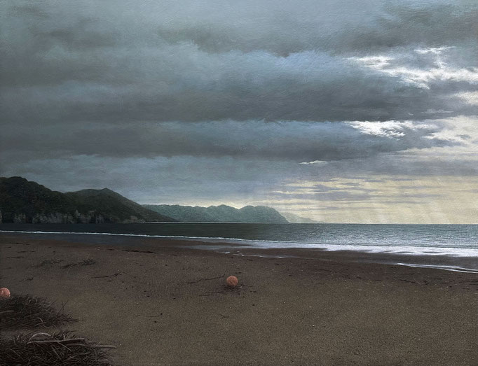 雨霽る | 2026 | P10 | Oil on panel