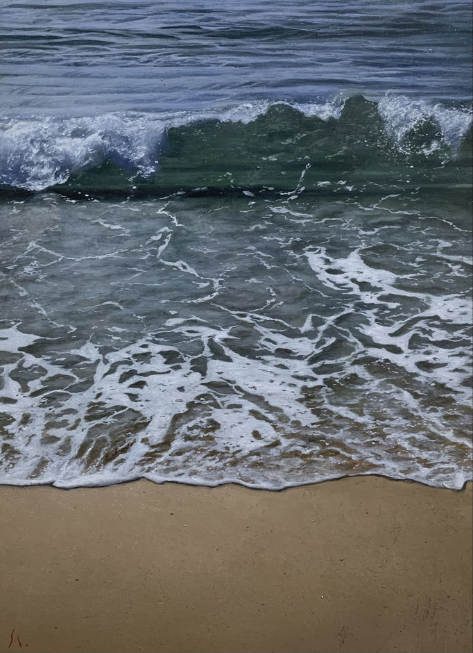 24℃ | 2020 | 333×242㎜ | Oil on panel |個人蔵