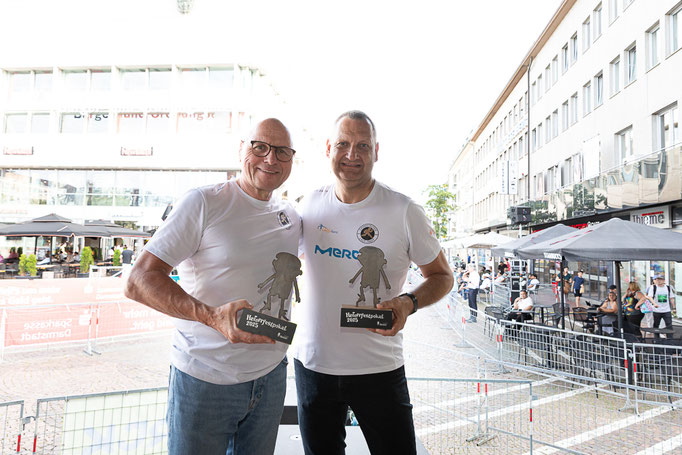 Darmstädter Lauf-Treff beim Darmstädter Merck Stadtlauf 2025, Foto: Christa Daum