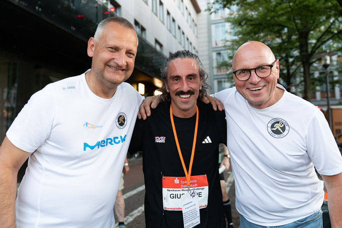 Darmstädter Lauf-Treff beim Darmstädter Merck Stadtlauf 2025, Foto: Christa Daum