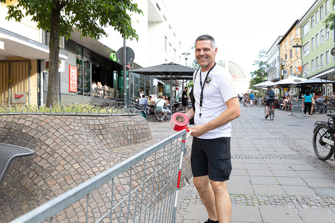 Darmstädter Lauf-Treff beim Darmstädter Merck Stadtlauf 2025, Foto: Christa Daum