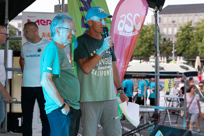 Darmstädter Lauf-Treff beim Darmstädter Merck Stadtlauf 2025, Foto: Christa Daum